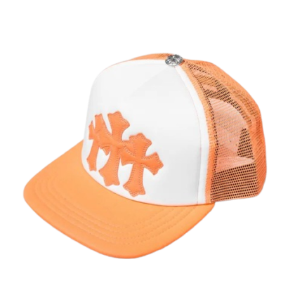 CHROME HEARTS Hat Trucker King Taco ORANGE