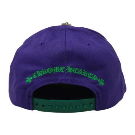 Chrome Hearts CH Baseball Cap – Purple/Green
