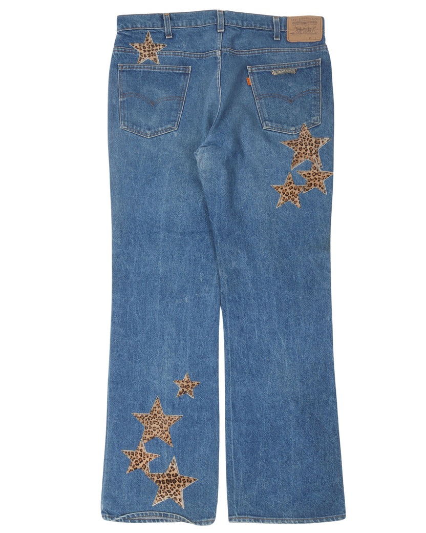 Chrome Hearts Levi’s Star Patch Jeans – Blue Chrome Hearts Levi’s Star Patch Jeans – Blue