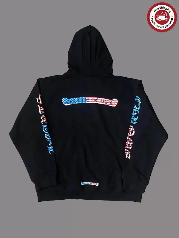 Chrome Hearts Matty Boy America Hoodie – Black Chrome Hearts Matty Boy America Hoodie – Black