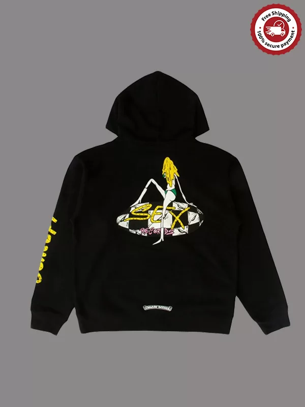 Chrome Hearts Matty Boy Sex Records Concept Hoodie – Black Chrome Hearts Matty Boy Sex Records Concept Hoodie – Black