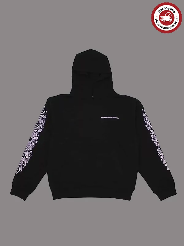 Chrome Hearts Matty Boy Shoulder Logo Hoodie -Black Chrome Hearts Matty Boy Shoulder Logo Hoodie -Black