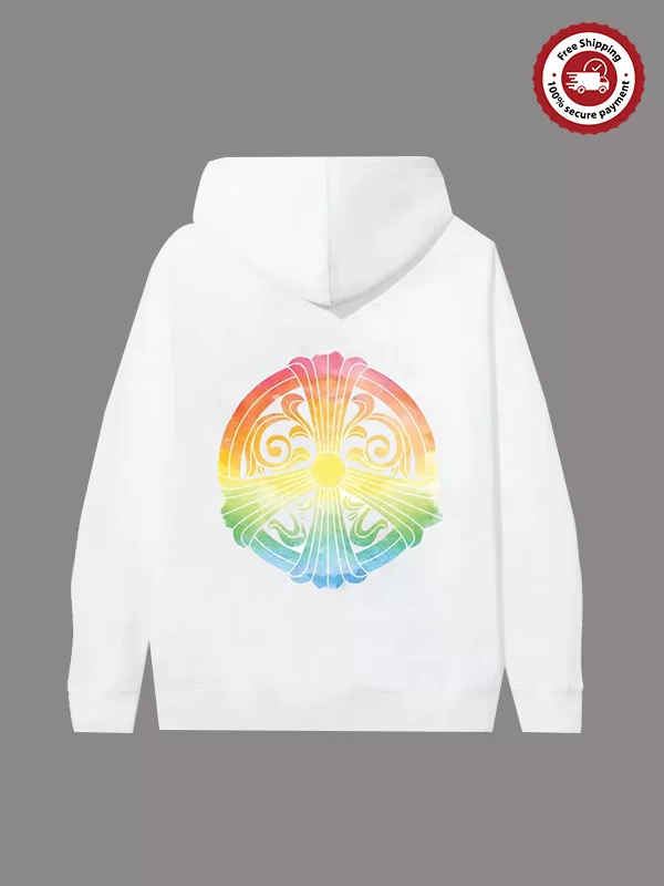 Chrome Hearts Peace N Love Hoodie – White Chrome Hearts Peace N Love Hoodie – White