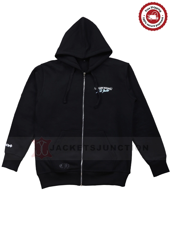 Chrome Hearts St. Barth Exclusive Zip Up Hoodie Chrome Hearts St. Barth Exclusive Zip Up Hoodie