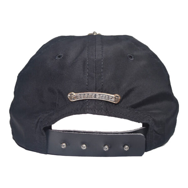 Chrome Hearts x Bella Hadid Slouch 5-Panel Hat – Black Chrome Hearts x Bella Hadid Slouch 5-Panel Hat – Black