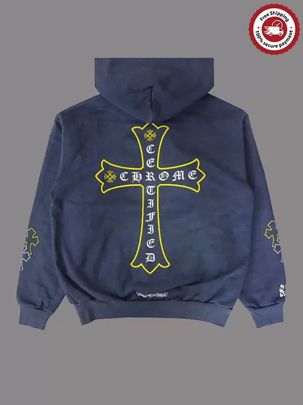 Chrome Hearts x Drake Certified Chrome Hand Dyed Hoodie Chrome Hearts x Drake Certified Chrome Hand Dyed Hoodie
