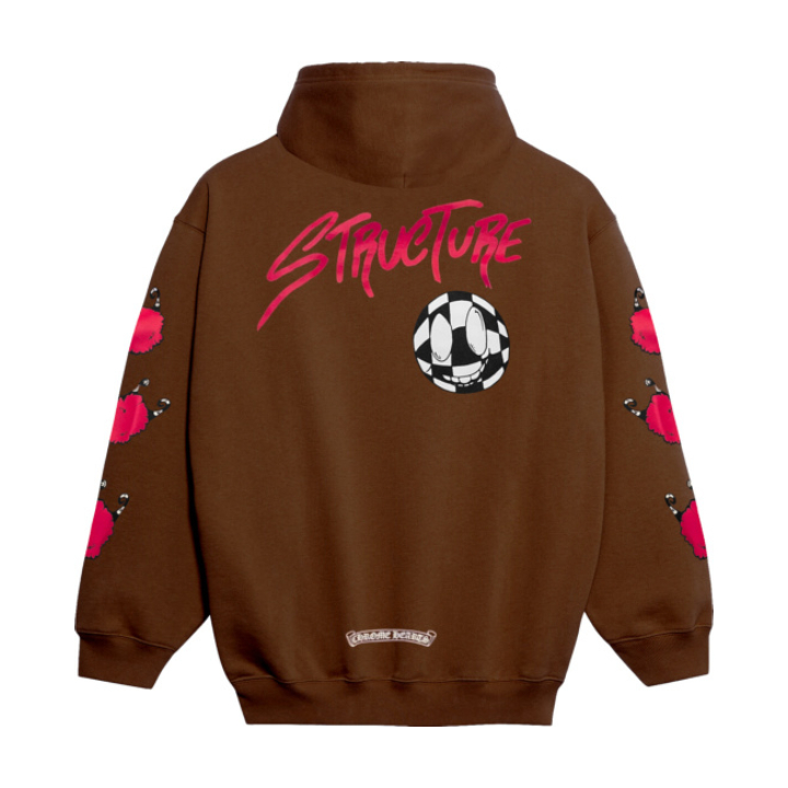 Chrome Hearts x Matty Boy Brown Hoodie Chrome Hearts x Matty Boy Brown Hoodie