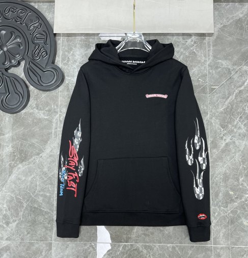 Graffiti Racing Flag Fire Arm Flower Arm Chrome Heart Hoodie Graffiti Racing Flag Fire Arm Flower Arm Chrome Heart Hoodie