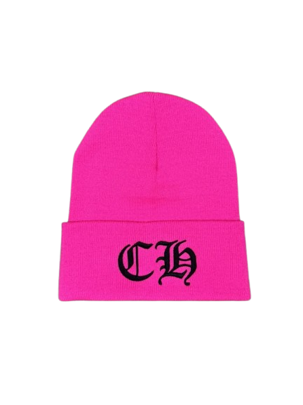 Chrome Hearts Beanie Watch Cap Pink Chrome Hearts Beanie Watch Cap Pink