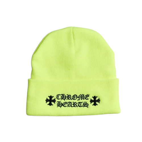 CHROME HEARTS Beanie Green-removebg-preview CHROME HEARTS Beanie Green