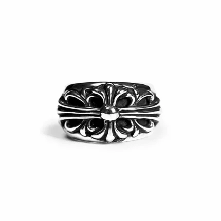 FLORAL CROSS RING