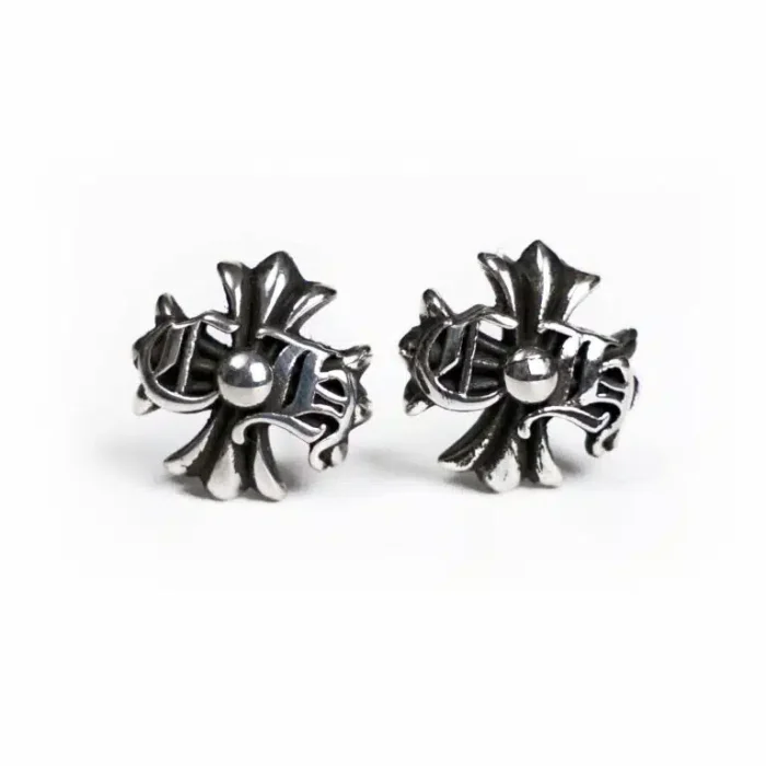 CH LOGO PLUS STUD EARRINGS