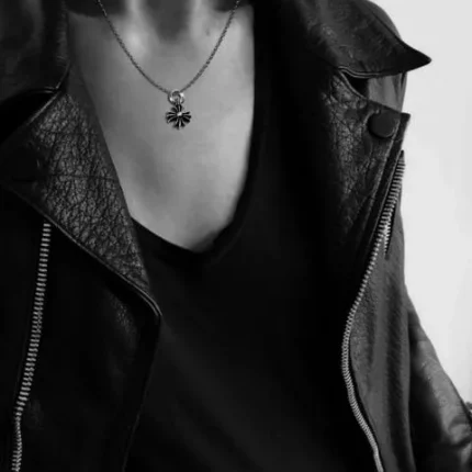 Chrome Hearts Plus Charm Silver Pendant