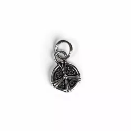 Chrome Hearts Plus Vine Charm Silver Pendant