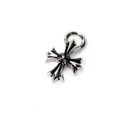 DOUBLE CHROME HEARTS PLUS CHARM