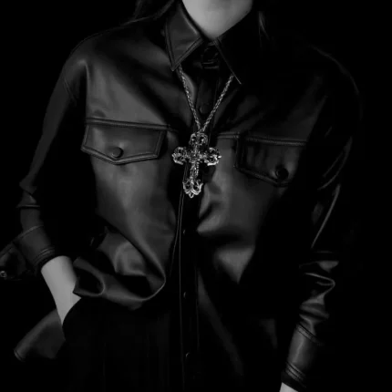 LARGE FILIGREE CROSS PENDANT